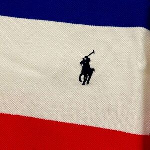 Men’s polo by Ralph Lauren, collared shirt multicolor